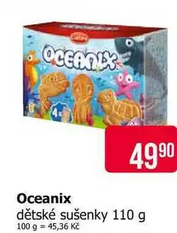 Teta Oceanix dětské sušenky 110 g nabídka