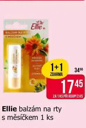 Teta Ellie balzám na rty s měsíčkem 1 ks nabídka