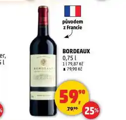 Penny Market BORDEAUX, 0,75 l nabídka