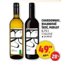 Penny Market CHARDONNAY, 0,75 l nabídka