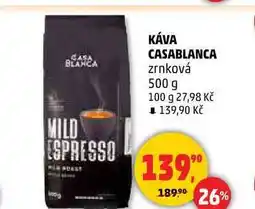 Penny Market KÁVA CASABLANCA zrnková, 500 g nabídka