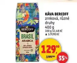 Penny Market KÁVA BERCOFF zrnková, 400 g nabídka