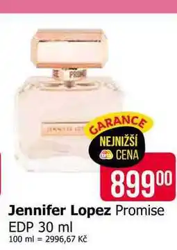 Teta Jennifer Lopez Promise EDP 30 ml nabídka