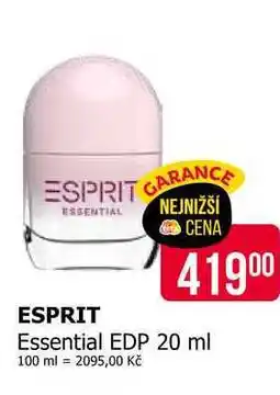 Teta ESPRIT Essential EDP 20 ml nabídka