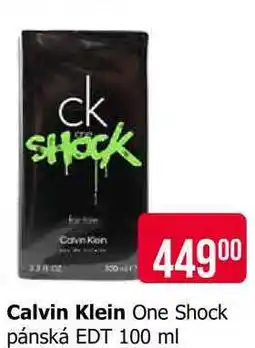 Teta Calvin Klein One Shock pánská EDT 100 ml nabídka