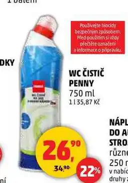 Penny Market WC ČISTIČ PENNY, 750 ml nabídka
