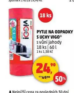 Penny Market PYTLE NA ODPADKY SUCHY VIGO, 18 ks nabídka