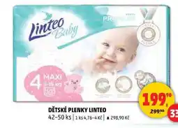 Penny Market DĚTSKÉ PLENKY LINTEO, 42-50 ks nabídka