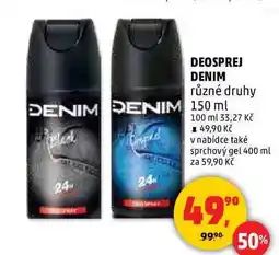 Penny Market DEOSPREJ DENIM, 150 ml nabídka