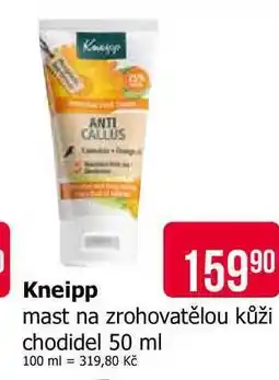 Teta Kneipp mast na zrohovatělou kůži chodidel 50 ml nabídka