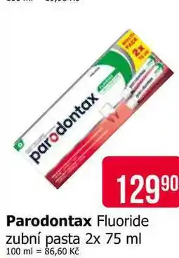 Teta Parodontax Fluoride zubní pasta 2x 75 ml nabídka