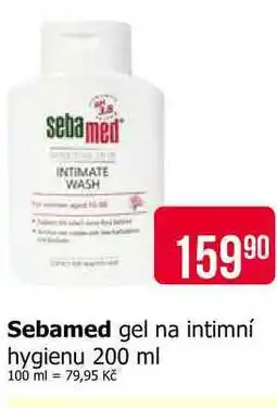 Teta Sebamed gel na intimní hygienu 200 ml nabídka
