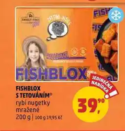 Penny Market FISHBLOX S TETOVÁNÍM rybí nugetky mražené, 200 g nabídka