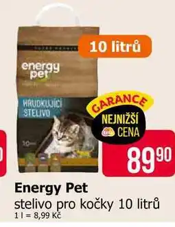 Teta Energy Pet stelivo pro kočky 10 litrů nabídka