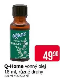 Teta Q-Home vonný olej 18 ml, různé druhy nabídka