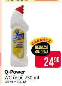 Teta Q-Power WC čistič 750 ml nabídka