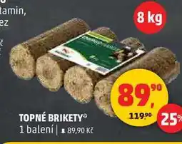 Penny Market TOPNÉ BRIKETY, 1 balení nabídka