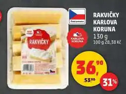 Penny Market RAKVIČKY KARLOVA KORUNA, 130 g nabídka