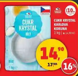 Penny Market CUKR KRYSTAL KARLOVA KORUNA, 1 kg nabídka