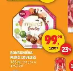 Penny Market BONBONIÉRA MERCI LOVELIES, 185 g nabídka
