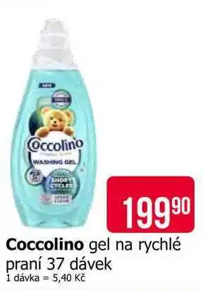Teta Coccolino gel na rychlé praní 37 dávek nabídka
