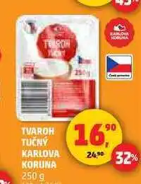 Penny Market TVAROH TUČNÝ KARLOVA KORUNA, 250 g nabídka