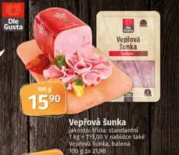 Coop Vepřová šunka nabídka