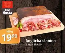 Coop Anglická slanina nabídka