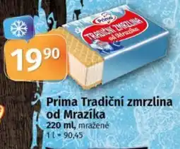 Coop Prima Tradiční zmrzlina od Mrazíka nabídka