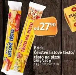 Coop Brick Čerstvé listové těsto/ těsto na pizzu nabídka