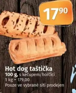 Coop Hot dog taštička nabídka