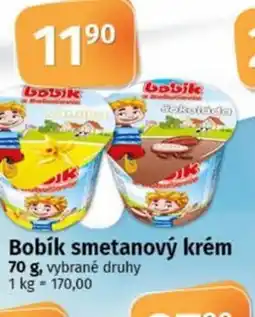 Coop Bobík smetanový krém nabídka