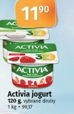 Coop Activia jogurt nabídka