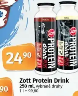 Coop Zott Protein Drink nabídka