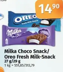 Coop Milka Choco Snack/ Oreo Fresh Milk-Snack nabídka