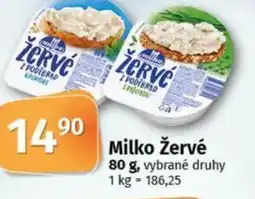 Coop Milko Žervé nabídka