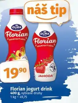 Coop OLMA Florian jogurt drink nabídka