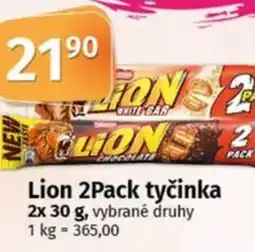 Coop Lion 2Pack tyčinka nabídka