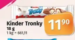Coop Kinder Tronky nabídka