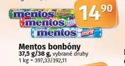 Coop Mentos bonbóny nabídka