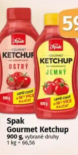 Coop Spak Gourmet Ketchup nabídka