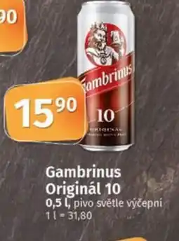 Coop Gambrinus Originál 10 nabídka
