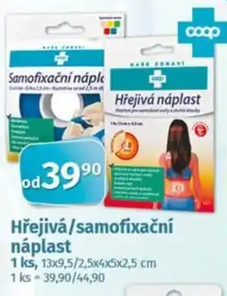 Coop Hřejivá/samofixační náplast nabídka