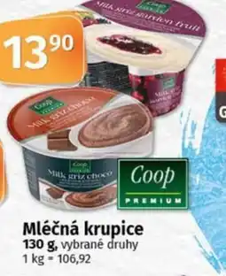 Coop Mléčná krupice nabídka