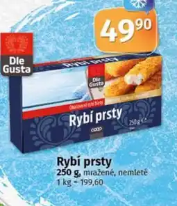 Coop Rybí prsty nabídka