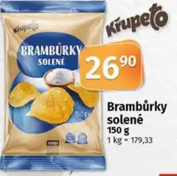 Coop Brambůrky solené nabídka