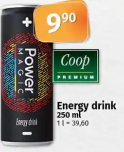 Coop Energy drink nabídka