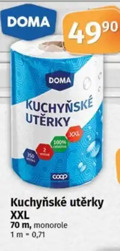 Coop DOMA Kuchyňské utěrky XXL nabídka