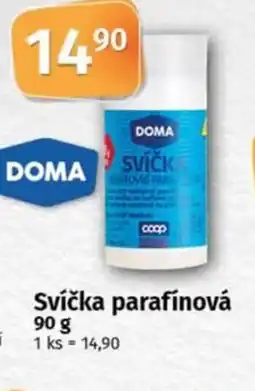 Coop DOMA Svíčka parafínová nabídka