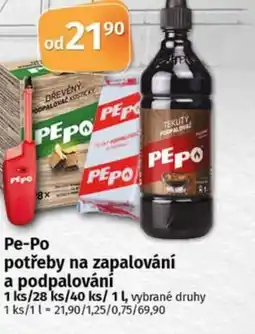 Coop Pe-Po potřeby na zapalování a podpalování nabídka